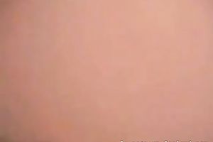 Cute and concupiscent girlfriend filmed during orall-service session