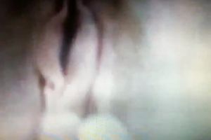 Adorable amateur dark brown cheating wife films herself masturbating