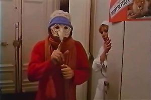 Hot golden-haired nurse loved to acquire drilled hard in hospital