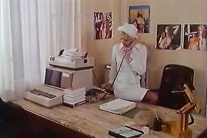 Hot golden-haired nurse loved to acquire drilled hard in hospital