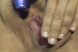 Just a indecent bald cunt of my slutwife getting toyed