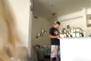 Tasty looking lusty honeys share one honeyed jism stick