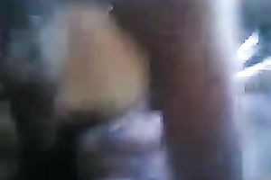 Indian wench with natural mounds was face hole drilled by 2 chaps (MMF)