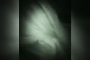 Beautiful blond doll engulfing my dong in a black room