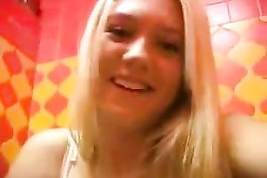 Taping myself on webcam in the bath and flashing my goodies