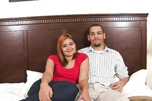 Just a skanky dilettante girlfriend persuaded for sex on livecam