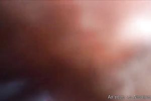 Just a nasty white non-professional floozy masturbates and sucks pecker