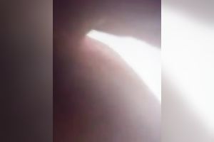 Fingering and engulfing on my girl's soaked pink love tunnel in non-professional video