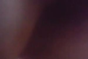 Fingering and engulfing on my girl's soaked pink love tunnel in non-professional video