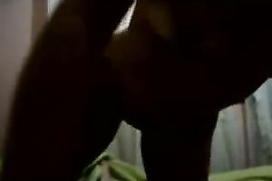 Outstanding ass of a sexy Indian chick riding on rod