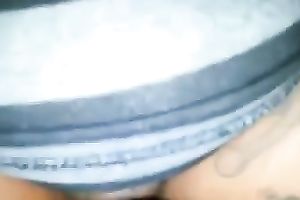 Nice smooth dark shlong permeates my twat and makes me squirt