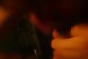 Tattooed raven haired GF of mine goes nuts about engulfing my prick