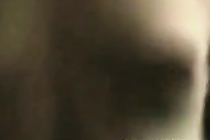 Cute and gorgeous dilettante German floozy blowing weenie and fucking