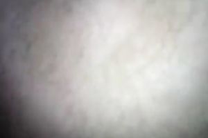 Kinky non-professional black skinned Hindu nympho gets her moist slit drilled