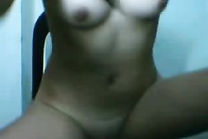 Stunning Asian beauty chats with me and enjoys anal dilation