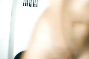 Stunning Asian beauty chats with me and enjoys anal dilation