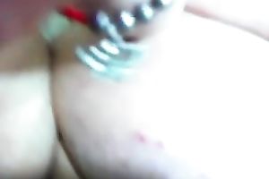 big beautiful woman non-professional white domina is nasty and barefaced on web camera