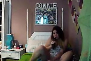 I receive naughty and play with my hair brush in my soaked snatch