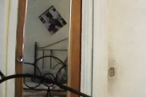 Ugly perverted svelte dark brown Jaqueline acquires her bald pussy screwed mish