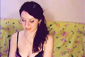 Stunning dilettante European teen beauty in underware stripping