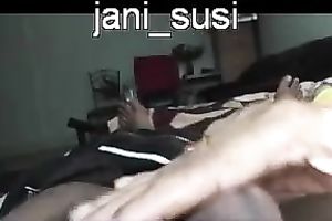 Amateur Indian dark brown provides her BF with a quite nice cook jerking