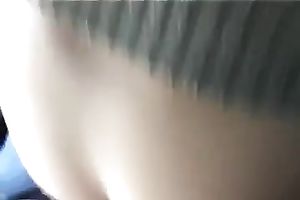 Charming brunette hair girl I gave a ride thanks me with oral-job