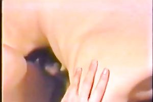 Skinny brunette hair slut expects a miracle and gets pleased ending