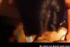 My sexy latin babe dark brown slut is looking glamorous on POV vid