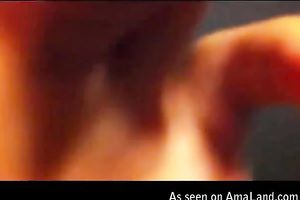 My sexy latin babe dark brown slut is looking glamorous on POV vid
