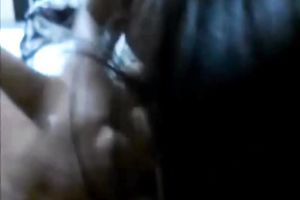 Young and compliant Indian girlfriend gives awesome irrumation on webcam