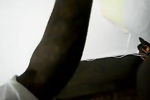 Large and thick knob reaming her taut back gap and her soft throat