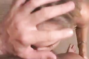 Hot and hawt blond hottie is the living oral sex queen for sure