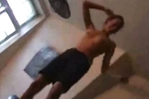 Hot and lean lengthy legged stripper at the intimate party