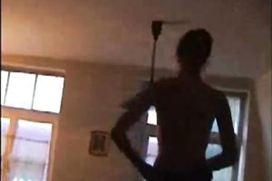 Hot and lean lengthy legged stripper at the intimate party