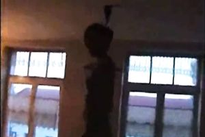 Hot and lean lengthy legged stripper at the intimate party