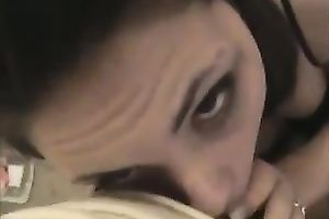 Brunette juvenile girl gives me head on livecam with no excitement