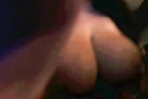 Delightful livecam brunette hair sexpot bragged of her massive marangos