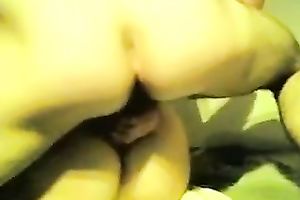 My nice-looking dark brown gf enjoys slit banging in missionary pose