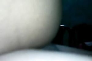 Quite natural looking Desi brunette cheating wife sucked powerful large dick