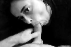 Sexy Married slut engulfing huge shlong balls unfathomable in dilettante movie