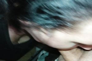 Dirty slut wife sucks dick for delicious cum