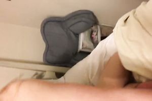 Blonde girlfriend rides on her boyfriends dick while taped