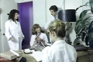 Blond head concupiscent chief wishes to shove after hard working day