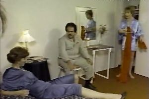 Blond head concupiscent chief wishes to shove after hard working day