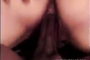 Sexy swarthy amateur wife rides on a really chunky dark shaft on the ottoman