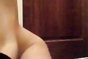 Using metal toy my all lascivious girlfriend acquires busy with drilling her anus