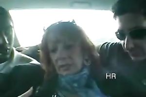 Just picked up an Italian older fat white lady for obscene 3some