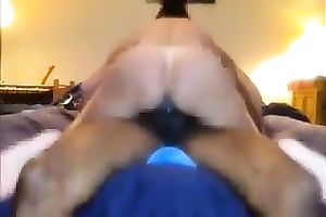 Horny Caucasian slutty wife deepthroating my BBC in non-professional movie scene