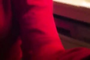 My lalin girl non-professional ally blowing my wang on POV video