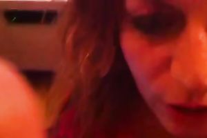 My lalin girl non-professional ally blowing my wang on POV video